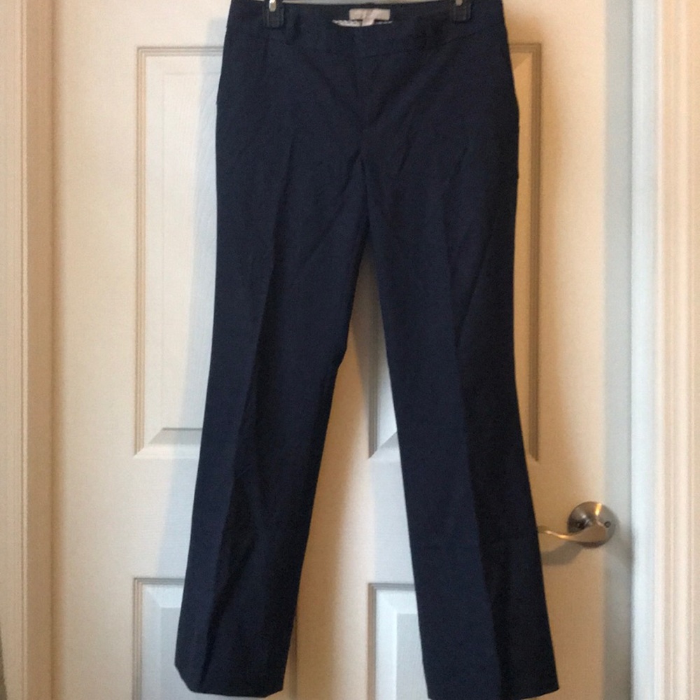 Navy Banana Republic Martin Fit Suit Pants